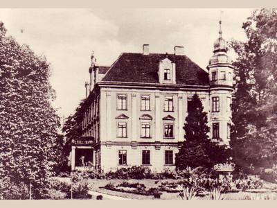 Pałac widok od zachodu, pocz. XX w.